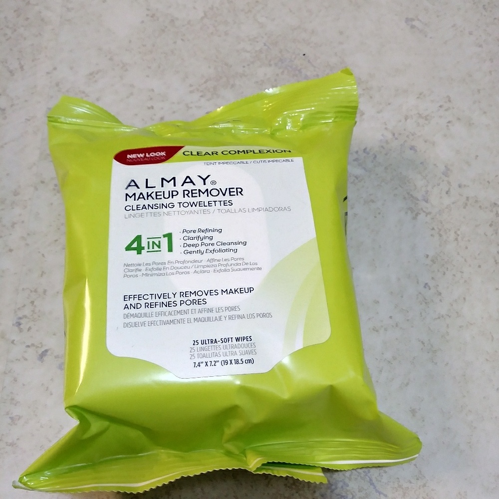 Sold Almay Makeup Remover Towelettes - Picture 3 of 3
